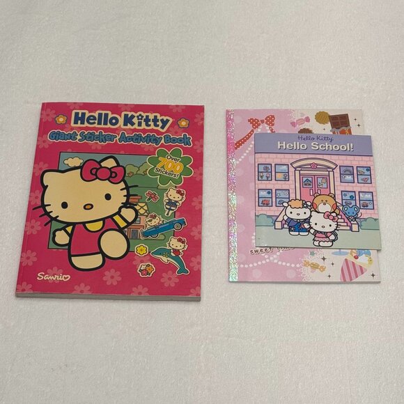700 Hello Kitty BIG Stickers! Activity Book, Notebook and Story Book Kawaii Lot - Picture 3 of 8